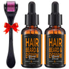 Hair Beard & Eyebrow Growth Serum With Roller 30 ML (Pack of 2)